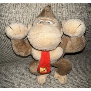 Super Mario Nintendo DK Donkey Kong Stuffed Plush 8"‎ Officially Licensed 2022